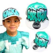 Load image into Gallery viewer, Solid Graff Fade Snapback