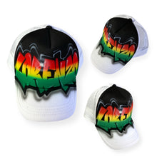 Load image into Gallery viewer, Rasta Style Trucker Cap