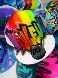 Rainbow Graffiti Snapback (7G)