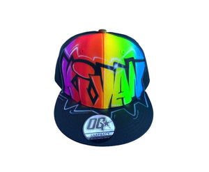 Rainbow Graffiti Snapback (7G)