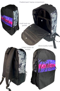 Love Script Palm Tree Style Backpack (2)