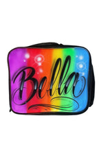 Load image into Gallery viewer, Rainbow Script Style - Custom Lunchbox (7)