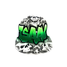 Load image into Gallery viewer, Double Skull Snapback