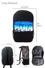 Load image into Gallery viewer, Graff Brickwall Style Backpack (12)