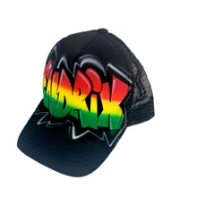 Load image into Gallery viewer, Rasta Style Trucker Cap