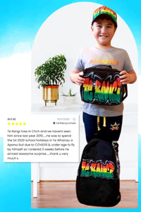 Rasta Style Backpack (6B)