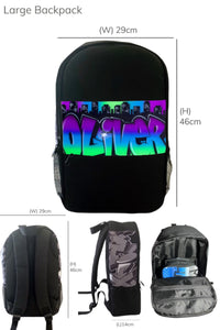 3 Colour City Style Backpack and Cap Combo (4)