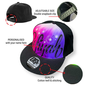 3 Colour Script Snapback (15)