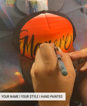 Load image into Gallery viewer, Love Script Trucker Cap