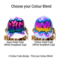 Load image into Gallery viewer, 4 Colour Fade Snapback Cap