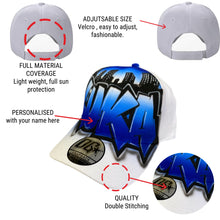 Load image into Gallery viewer, Double City Blues Custom Name Baseball Cap