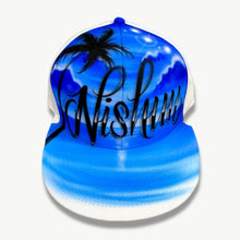 Load image into Gallery viewer, Paradise Sea Script Cap