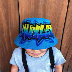 4 Colour Graff Fade Bucket Hat (14)