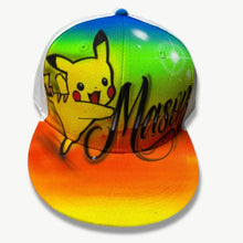Load image into Gallery viewer, Yellow Pika Character Snapback Cap