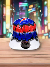 Load image into Gallery viewer, Roosters Graffiti Style Snapback Cap