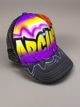 Load image into Gallery viewer, Bball Graffiti Style Trucker  (14)