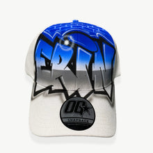 Load image into Gallery viewer, Brick Wall Cut Custom Name Baseball Cap