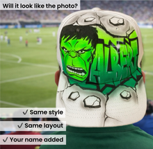 Load image into Gallery viewer, Green Smash Graff baseball cap