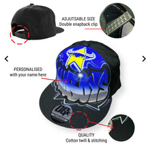 Load image into Gallery viewer, Cowboys Personalised Snapback Cap