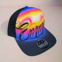 Load image into Gallery viewer, Colourful Script Snapback Cap