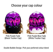 Load image into Gallery viewer, Double Bubble Trucker Cap