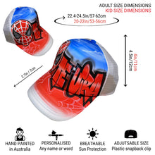 Load image into Gallery viewer, Spider M Graffiti Trucker Cap
