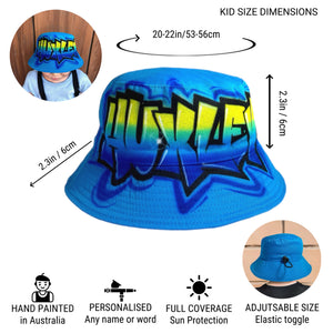 4 Colour Graff Fade Bucket Hat (14)