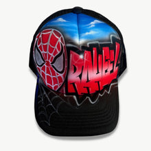 Load image into Gallery viewer, Spider M Graffiti Trucker Cap