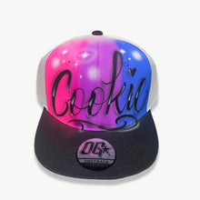 Load image into Gallery viewer, 3 Colour Script Snapback Cap