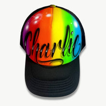 Load image into Gallery viewer, Rainbow Style Trucker Cap