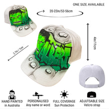 Load image into Gallery viewer, Green Smash Graff baseball cap