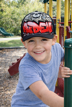 Load image into Gallery viewer, Skull Side Design Trucker Cap