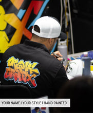 Load image into Gallery viewer, 3 Colour Script Snapback Cap