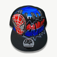 Load image into Gallery viewer, Spider Face Snapback Cap