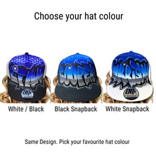 Load image into Gallery viewer, Brick Wall Cut Snapback Cap