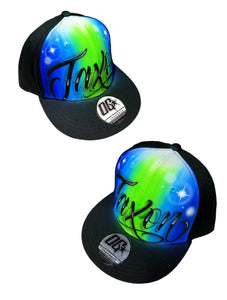 Faded Script Snapback (14)