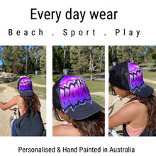 Load image into Gallery viewer, Graffiti Fade Design Trucker Cap