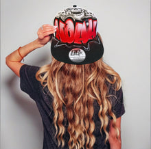 Load image into Gallery viewer, Skull Front Snapback (3)