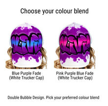 Load image into Gallery viewer, Double Bubble Trucker Cap