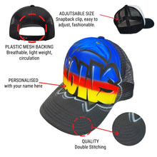 Load image into Gallery viewer, Crows Graffiti Trucker Cap