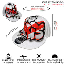Load image into Gallery viewer, Dragons Personalised Snapback Cap