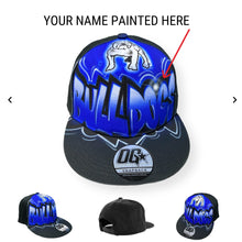 Load image into Gallery viewer, Bulldogs Graffiti Name Snapback Cap