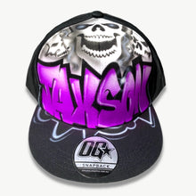 Load image into Gallery viewer, Skull Front Snapback Cap