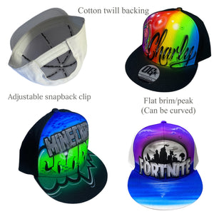 Custom Snapback Cap with Name