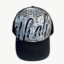 Load image into Gallery viewer, Script Brick Wall Trucker Cap
