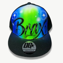 Load image into Gallery viewer, Faded Script Snapback Cap