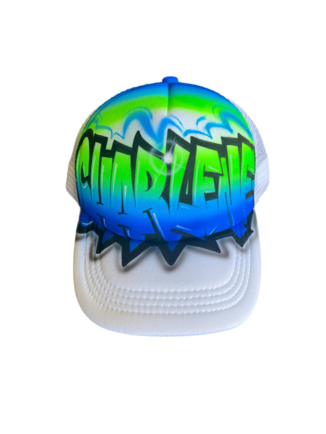 Graffiti Fade Design Trucker (14)