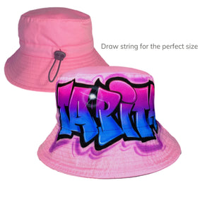 Aqua Colour Bucket Hat (14)