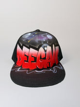 Load image into Gallery viewer, Graffiti Galaxy Snapback Cap