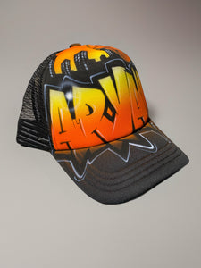 Bball Graffiti City Style Trucker  (6)